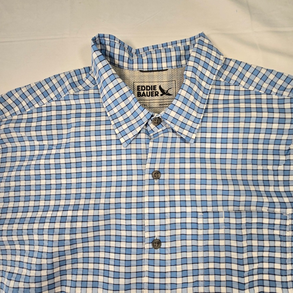 Eddie Bauer Outdoor Button‎ Down Shirt Men's TXL